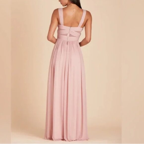 Birdy Gray Elsye Dress Mesh Dusty Rose - Picture 2 of 12